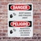 Signmission Safety Culture Sign, 7 in Width, Plastic, Rectangle, Bilingual OS-2PACK-DS-P-710-VS-1390 - alternate 5